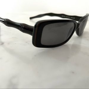Vintage Bamboo Dark Tortoise Italian Sunglasses Michael Kors Glasses Frame 18629
